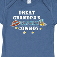 thumbnail image 4 of Inktastic Great Grandpas Little Cowboy with Cowboy Hat and Boots Boys Baby Bodysuit, 4 of 5