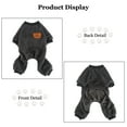 thumbnail image 6 of BT Bear Dog Jumpsuit,Dog Winter Warm Onesie Pajamas,Cold Weather Pullovers for Small Medium Dogs XS(Grey), 6 of 7