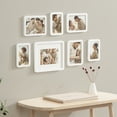 thumbnail image 2 of Boba 7pc White Gallery Picture Frame Set, 2 of 10