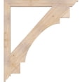 thumbnail image 3 of Ekena Millwork 3 1/2"W x 40"D x 44"H Merced Traditional Smooth Bracket, Douglas Fir, 3 of 4