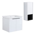 thumbnail image 4 of Wall-Mounted Bathroom Combination Cabinet with Space at Bottom / Convenient for Dirty Clothes Baskets, 4 of 7