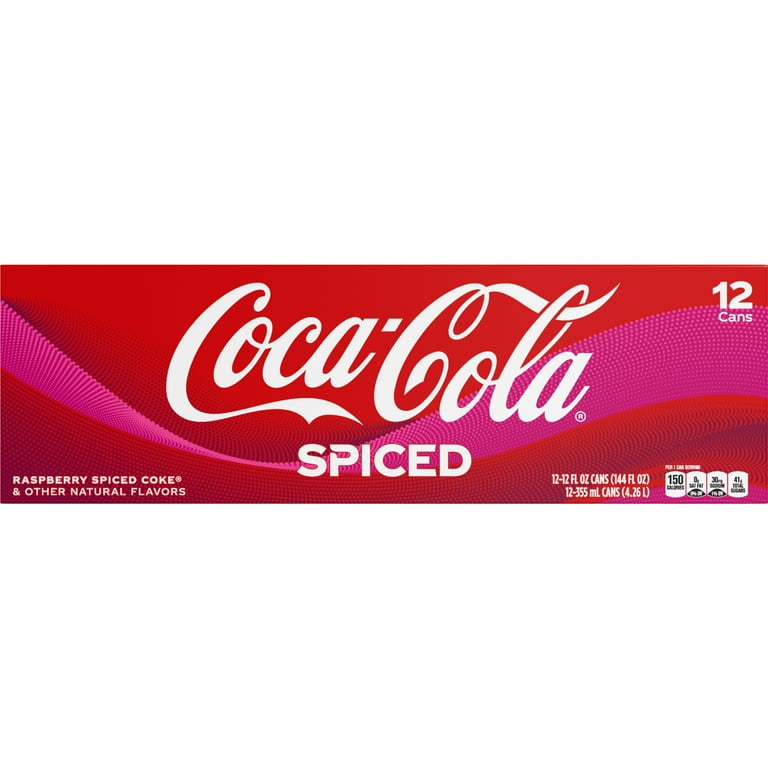 Coca-Cola® Original Spiced Raspberry Coke, 12 Pack, Multipack