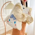 thumbnail image 2 of Bolso de mano de felpa de dibujos animados para mujer, bolso de hombro de piel bonita para estudiante, novedad de 2023 xuanjing  unisex, 2 of 2