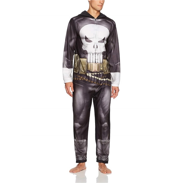 Marvel Comics - Pijama para hombre, diseño de The Punisher, color negro, mediano Marvel Comics Body