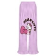 thumbnail image 5 of Hello Kitty Women Pajama Pants Comfy Pj Bottoms Soft Printed Lounge Pant with Pockets, 5 of 7
