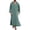 Army Green, variant on Men‘s V-Neck Hooded Robe with Pocket Solid Color Versatile Long Sleeve Dress Multi-Purpose Outdoor Fashion Simple Robe White,XXL
