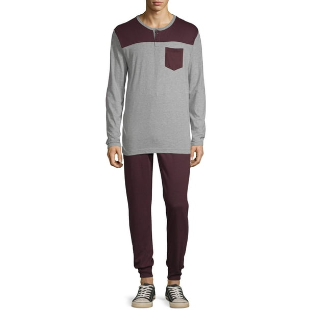 hanes jogger set