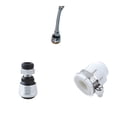 thumbnail image 1 of Advancent Boquilla de grifo giratorio de 360 ​​grados, filtro de agua antisalpicaduras, cabezal de ducha, grifo de burbujas para baño, herramientas de Juegos de accesorios de baño No.01 NO1 Advancent  JJ14506-01B, 1 of 6