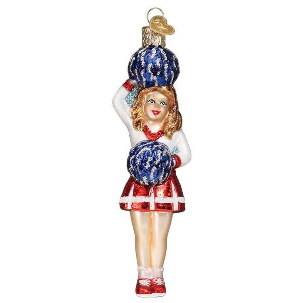 Old World Christmas Cheerleader Ornament - Walmart.com
