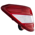 thumbnail image 4 of For Mercedes-Benz C300/C350 2008 2009 2010 2011 Tail Light Driver and Passenger Side Pair Outer CAPA Certified Red, Clear Lens | Replacement For MB2800129, MB2801129 | 2049068302, 2049068402, 4 of 6