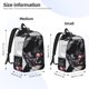 thumbnail image 2 of Fotbe Cool French Bulldog Wine Mochila de Lona con Estampado, Mochila Duradera, Mochila Versátil de Alta Calidad, Mochila Compacta Vintage-Small, 2 of 5