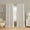 Ivory, variant on SUN+BLK 52" x 95" 2-Pack McQueen Total Blackout Curtain Set, Blue