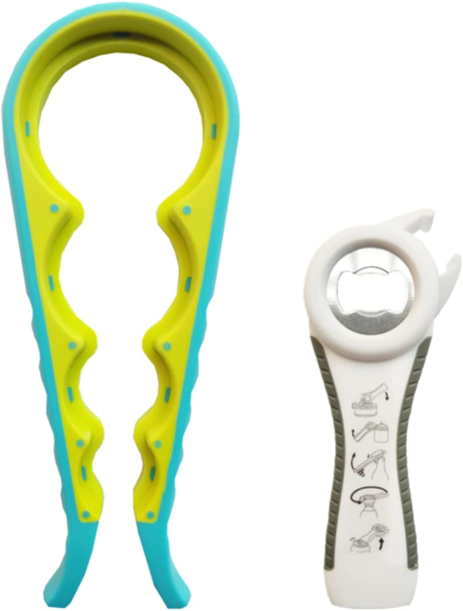 Lid Opener Tool,Jar Opener for Weak Hands,Multi Function Can Opener,Jar