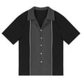 thumbnail image 3 of Yiaimeir Summer Casual Short Sleeve Shirt For Men Luxury Designer Comfortable Shirt Camisas Cardigan,Size M-4XL, 3 of 4