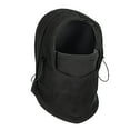 thumbnail image 3 of Men Women Winter Plush Drawstring Outdoor Full Face Cover Warm Hat Balaclava, 3 of 8