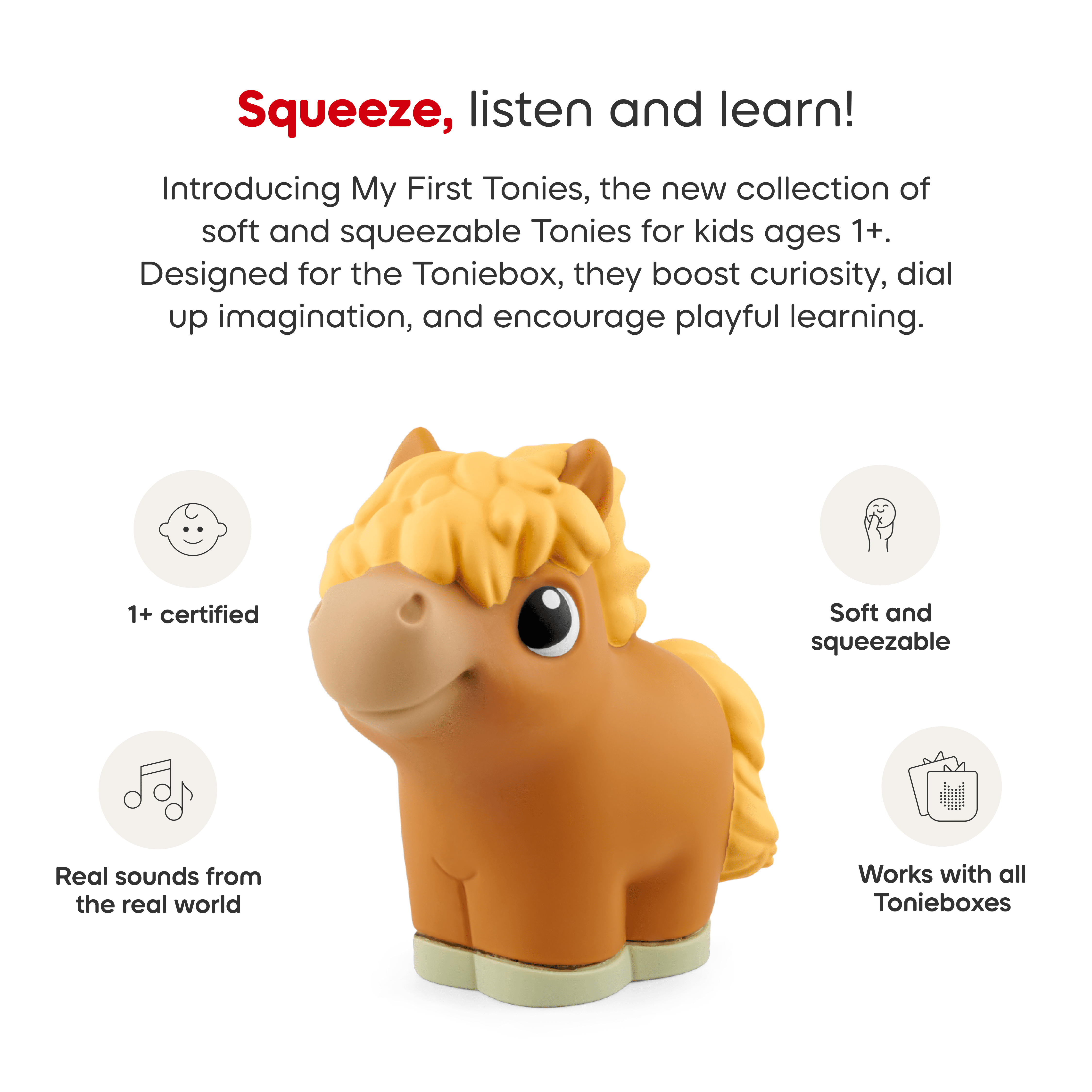 tonies My First Tonies: Ensemble de trois sur le thème de la ferme (Anglais)