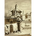 thumbnail image 3 of Elizabeth Murray 19x24 Black Modern Framed Museum Art Print Titled - Venetian View, 3 of 5
