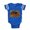 Royal Blue, variant on CafePress - FIN Bloodhound Portrait - Cute Infant Baby Football Bodysuit