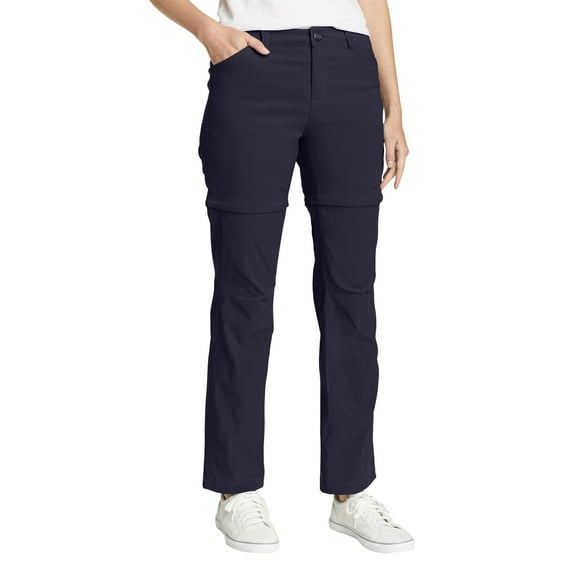 Eddie Bauer Women's Convertible Performance Pants/Shorts Blue 14