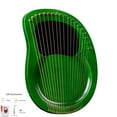 thumbnail image 1 of MesaSe Gifts Mahogany 19 String Harp Lyre With Tune Wrench Spare Strings 2 Random Picks, 1 of 9