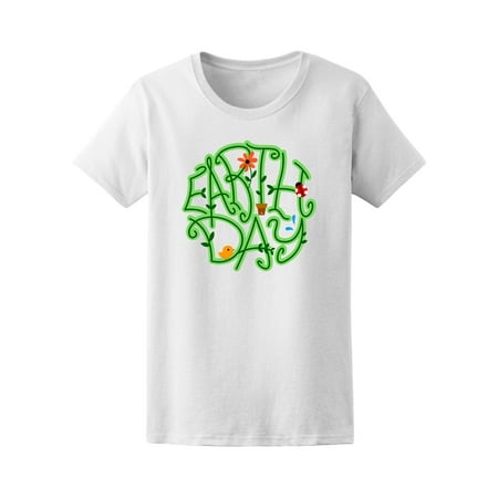 Earth Day In Vines Tee Women's -Image by