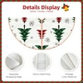 thumbnail image 5 of Kll Buffalo Plaid Christmas Trees Christmas Tree Skirt ,Party Decorations Farmhouse For Christmas Decorations Holiday Party, 5 of 8