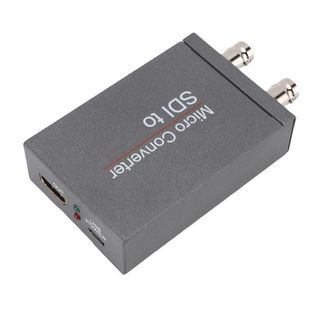 Hd SDI to HD Multimedia Interface Converter with SDI Out SDI to HD Multimedia Interface Video Sound Adapter for SDI Camera Projector