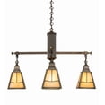 thumbnail image 7 of Meyda Tiffany 181230 Valley View Mission 4 Light 30" Wide Pendant - Brass, 7 of 7