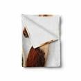 thumbnail image 2 of Spice Soft Flannel Fleece Throw Blanket, Artistically Arranged in Spoons with Cinnamon Sticks and Leaves Healthy Lifestyle, Cozy Plush for Indoor and Outdoor Use, 50" x 70", Multicolor, by Ambesonne, 2 of 6
