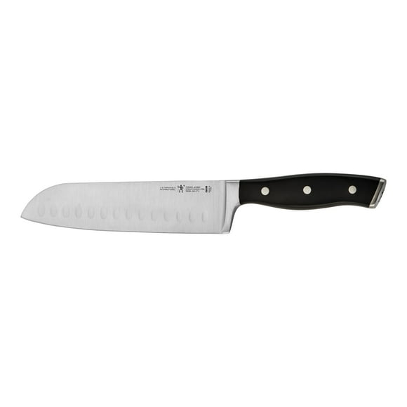 HENCKELS Forged Accent 7 inch Santoku, Black