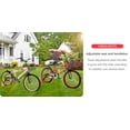 thumbnail image 4 of Kids Bike for Ages 3-10 Years Old Boys Girls, 14/16/18 Inch Kid's Bikes with Training Wheels, Basket, Dual Brake, Children Bicycle for Kids and Toddler Beginners, Pink/Red, 4 of 10