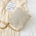 thumbnail image 4 of SHISUYAN Tote Beach Bags for Bag Shoulder Rattan Bag Purses For ( Beige ), 4 of 8