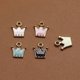 thumbnail image 4 of Crown Earrings 20Pcs Crown Shape Pendants Alloy Charms for DIY Jewelry, 4 of 5