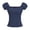 v#75Navy199, variant on Rggeeun Women Puff Sleeve Corset Square Neck Women Tops Lightweight Slim Fit Women Clothes Evening Party Versatile,Red,S