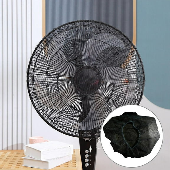 Clearance! Summer Fan Safety Protection Cover, Round Electric Fan Guard Dust Covers, Kid Baby Finger Protector, Anti-Pinch Hand Electric Fan Mesh Net Cover for Pedestal Fan, Standing Floor Fan