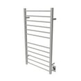 thumbnail image 2 of Amba RSWHL-B Radiant 12 Bar Large Hardwired Square Heated Towel Warmer, Brushed, 2 of 6