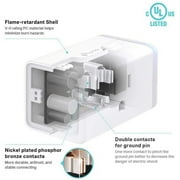 Kasa Smart Plug by TP-Link, Smart Home WiFi Outlet Works with Alexa, Echo, Google Home & IFTTT, No Hub Required, Remote Control, 12 Amp, UL Certified, 3-Pack (HS103P3)