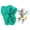 F0821TS, variant on European Little Angel Wing Shape Silicone Fondant Cake Chocolate Decorations Crystal Epoxy Jewelry Moulds