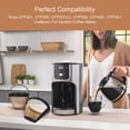 thumbnail image 4 of Cesta de filtro de café reutilizable con forma de cono número 4 para Ninja y Cuisinart, 4 of 9