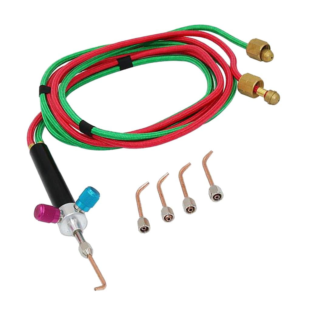 small gas Little Torch Welding Soldering Acetylene Welding Torch with 5 Tips For Making Jewelry Jewelers Accessories