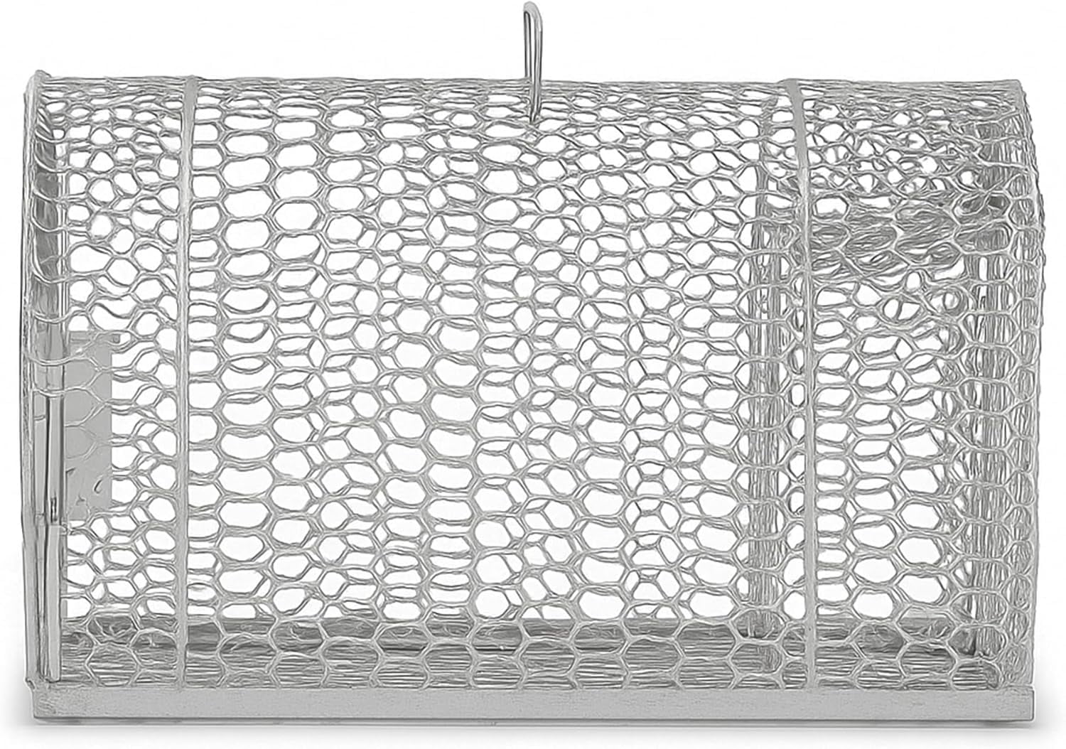 Rust-Resistant Wire Mesh Rodent Trap with Quick-Trigger Door Mechanism, Non-Kill Catch & Release Cage for Rats, Mice, Chipmunks and Other Small Animals, Durable, Lightweight for Indoor/Outdoor Use