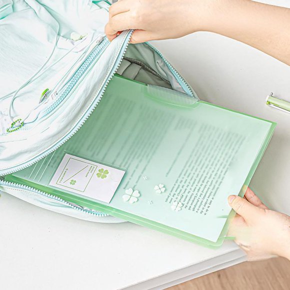 Report Cover, Report Folder Clear with Clip for A4 and Letter Size Paper
