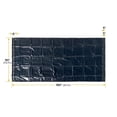 thumbnail image 4 of Heavy-Duty 7'6" x 15' Dump Truck Tarp Kit with Rear Anti-Sail Bow Set (Double Pocket - Waterproof Tarp), 4 of 12