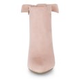 thumbnail image 2 of Unique Bargains Bottines à Talon Aiguille à Bout Pointu pour Femmes DustPink US 7, 2 of 6