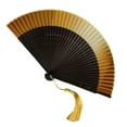 thumbnail image 5 of BAETEUY Folding Fan with Tassel Chinese Style Hollow Ribs Dance Performance Photo Props Portable Summer Hand Held Fan Party Supplies Gift, 5 of 8