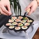 thumbnail image 3 of Molde Para Bolas De Carne De Pulpo, Sartén Para Parrilla Takoyaki De Hierro Fundido Con Desmontable De 14 Agujeros, Fácil De Limpiar Para El Hogar, 3 of 7