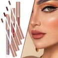 thumbnail image 6 of 12-Color Matte Velvet Lip GLōss, Shade 2# Gobi Rose (English Version) - 1 Lip GLōss, 12 Color Velvet Lip GLōss Long Lasting Lip GLōss Non Stick Cup Lip GLōss Does Not Take Off Make Makeup Organizers, 6 of 8
