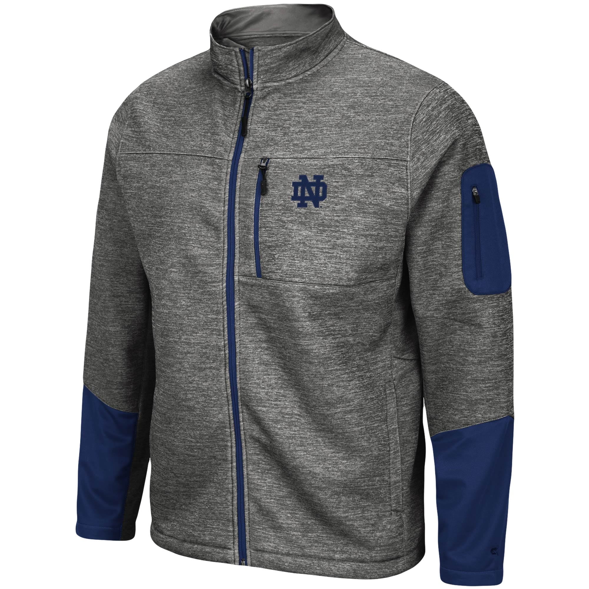 notre dame zip up jacket