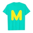 thumbnail image 4 of Zhuashum Hauts pour Filles 5-6 Ans Manches Courtes Col Rond T-Shirts Graphiques Quotidiens Printemps Été Ample Vert Menthe, 4 of 4