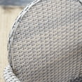 thumbnail image 7 of GDF Studio Holden Outdoor Wicker Stacking Dining Chairs, Set of 2, Chateau Gray, 7 of 7
